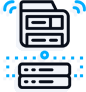 shared web hosting icon